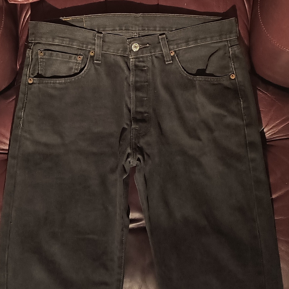 Classic Black Denim Jeans